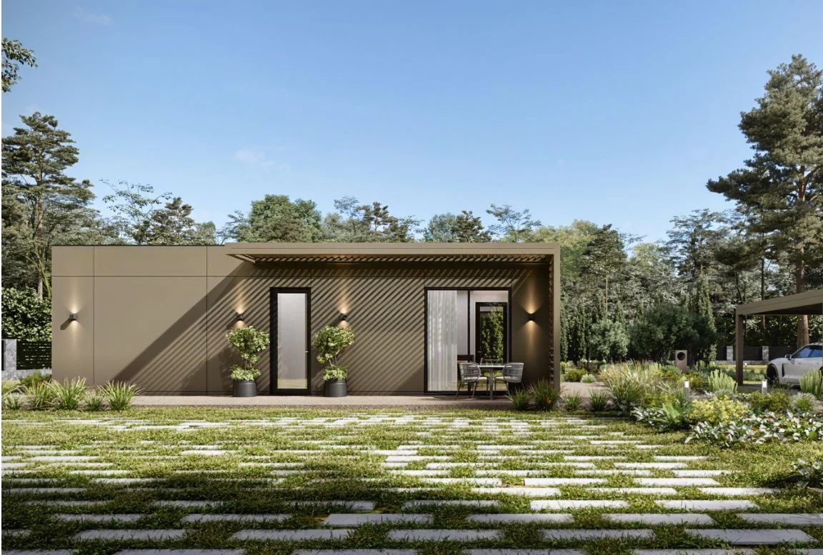 MD54 Modular House — 1 bedrooms, 54 m²