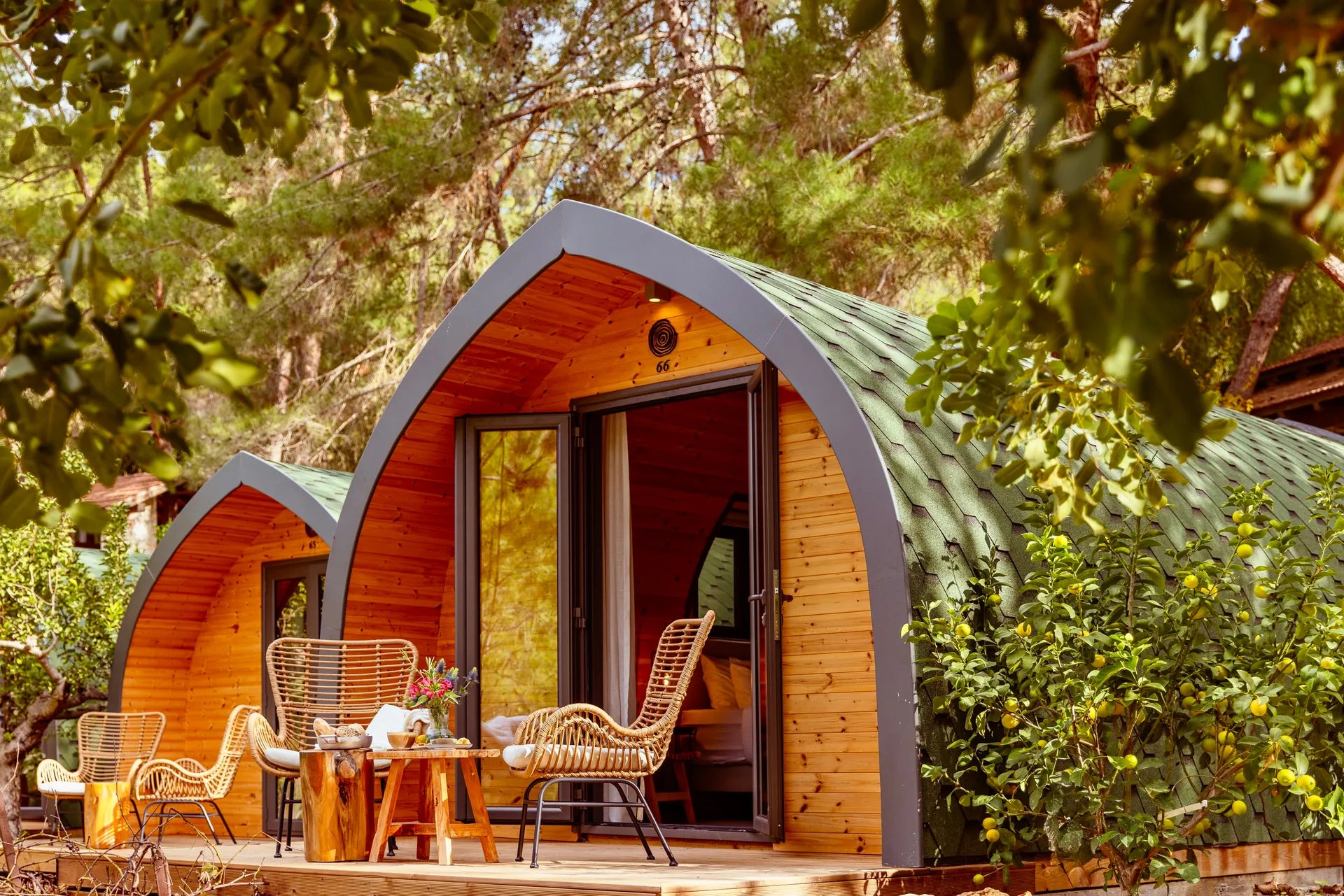 Adonis Wooden Cabin — 1 bedrooms, 25 m²