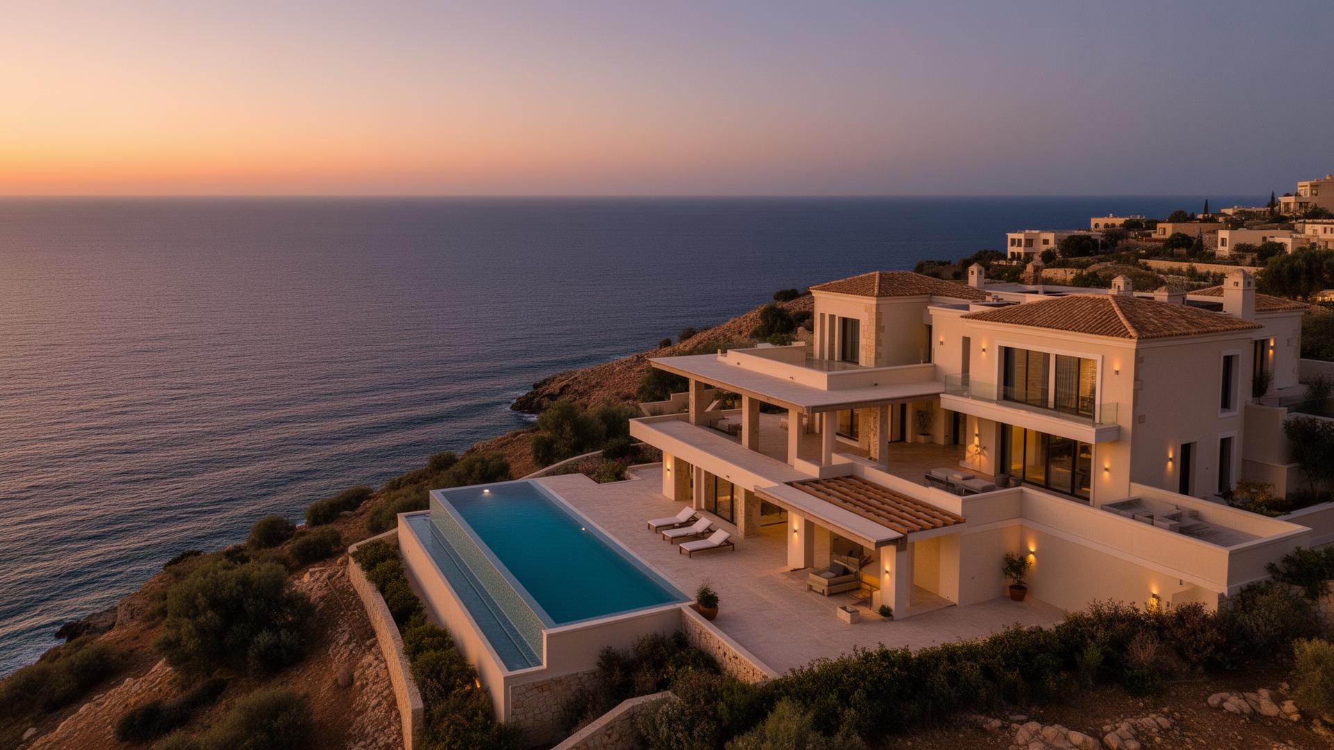 Seafront villa in Cyprus